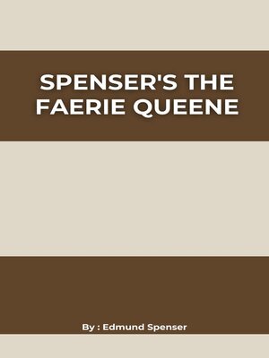 cover image of Spenser's the Faerie Queene